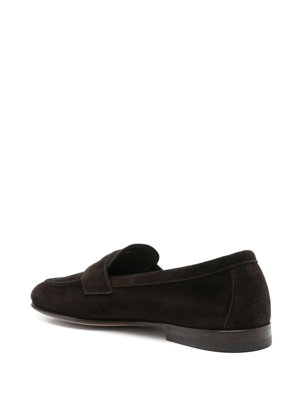 Henderson Baracco suede loafers Brown