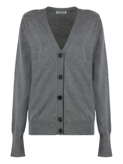 Jil Sander cárdigan de cachemira