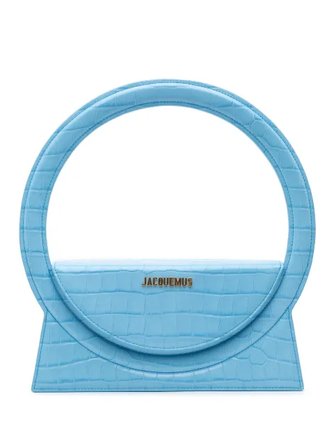 Jacquemus Pre-Owned bolsa satchel de piel de becerro Le Sac Rond 2022-2024