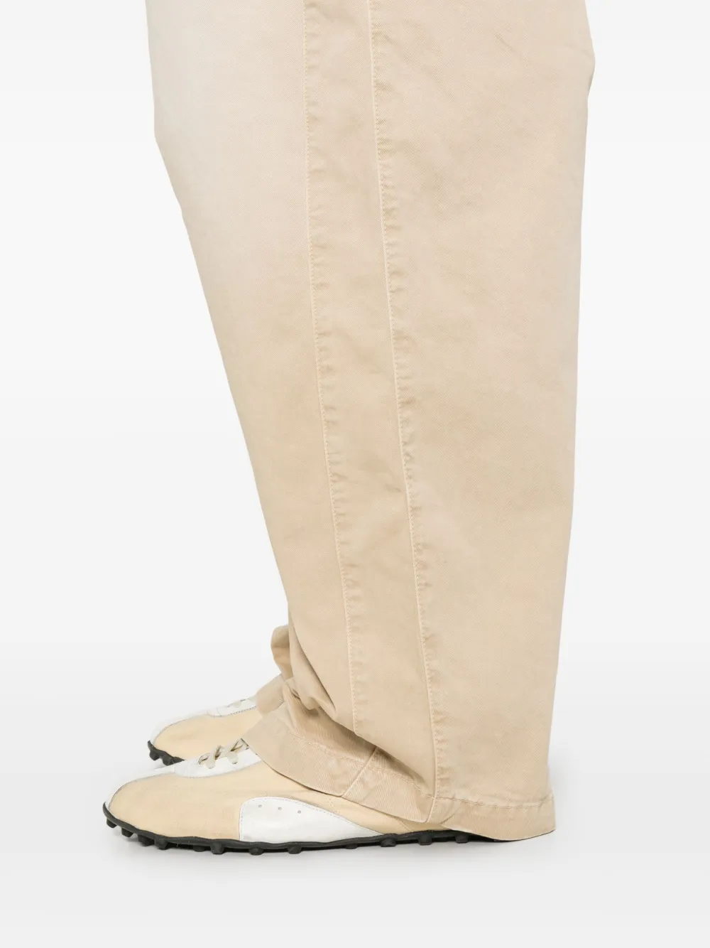 LOEWE Anagram barrel jeans Beige