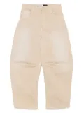 LOEWE Anagram barrel jeans - Neutrals