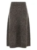 Weekend Max Mara Piega midi skirt - Grey