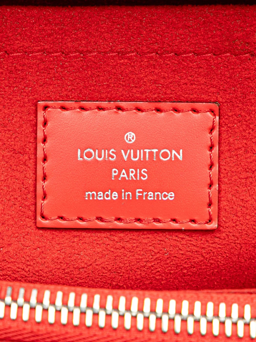 Pre-owned Louis Vuitton 2014 Epi Marly Mm Satchel In Red