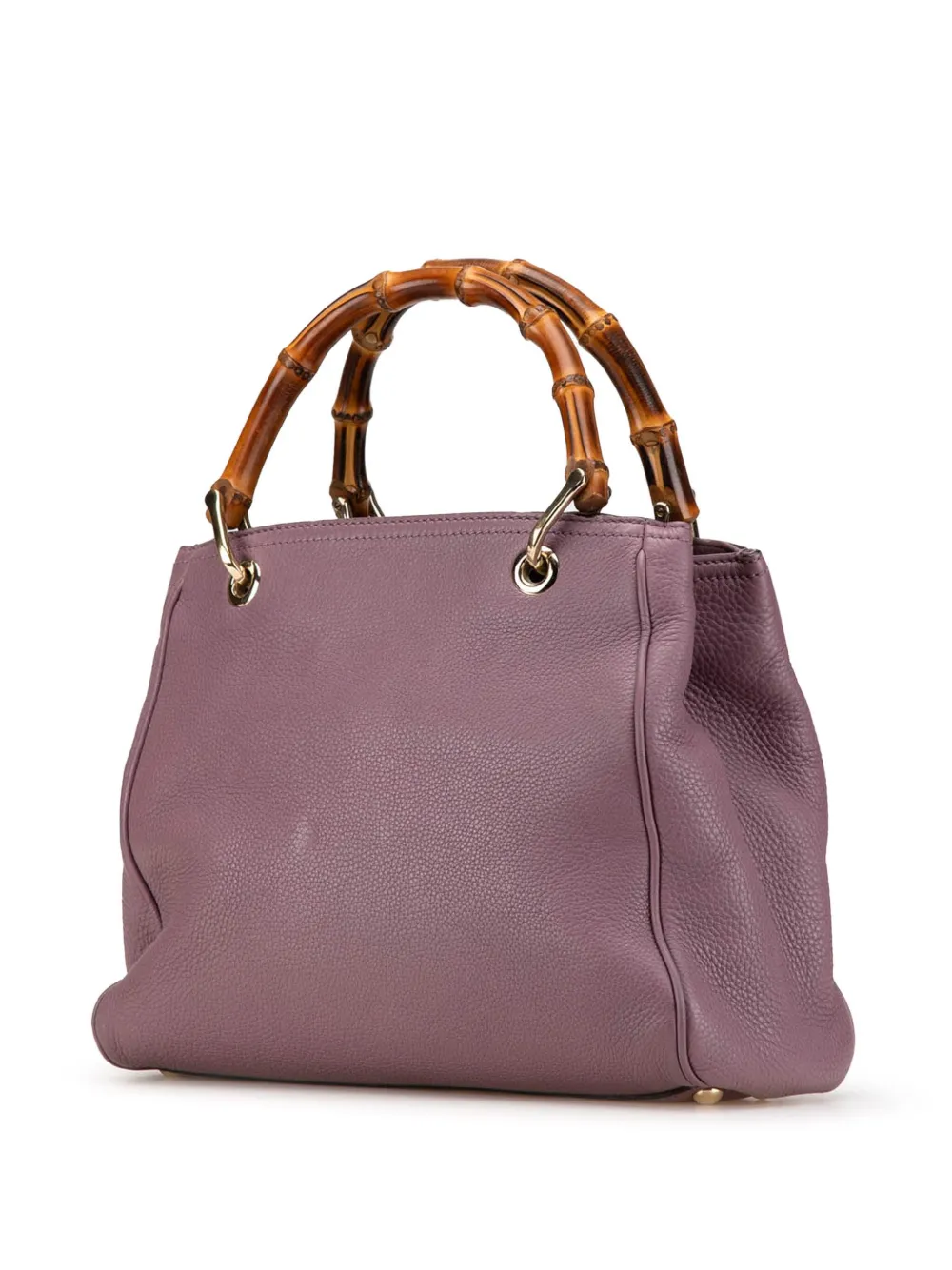 Gucci Pre-Owned 2000-2015 Small Calfskin Bamboo Shopper satchel | Pre-Owned | Image 2