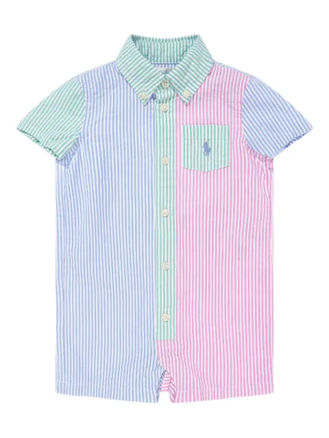 POLO RALPH LAUREN KIDS Kurzer Strampler mit Streifen
