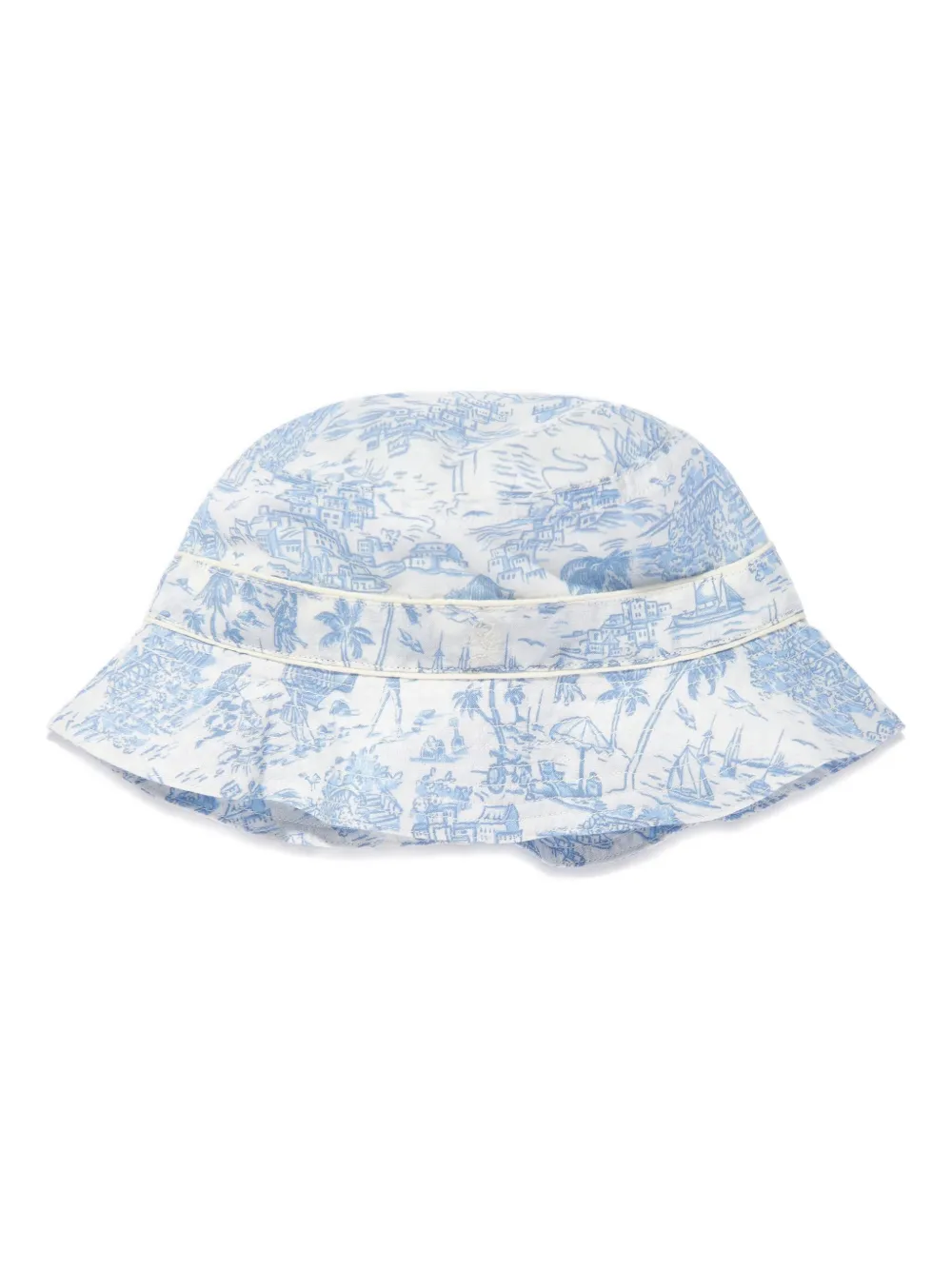 POLO RALPH LAUREN KIDS Katoenen top en shorts Blauw