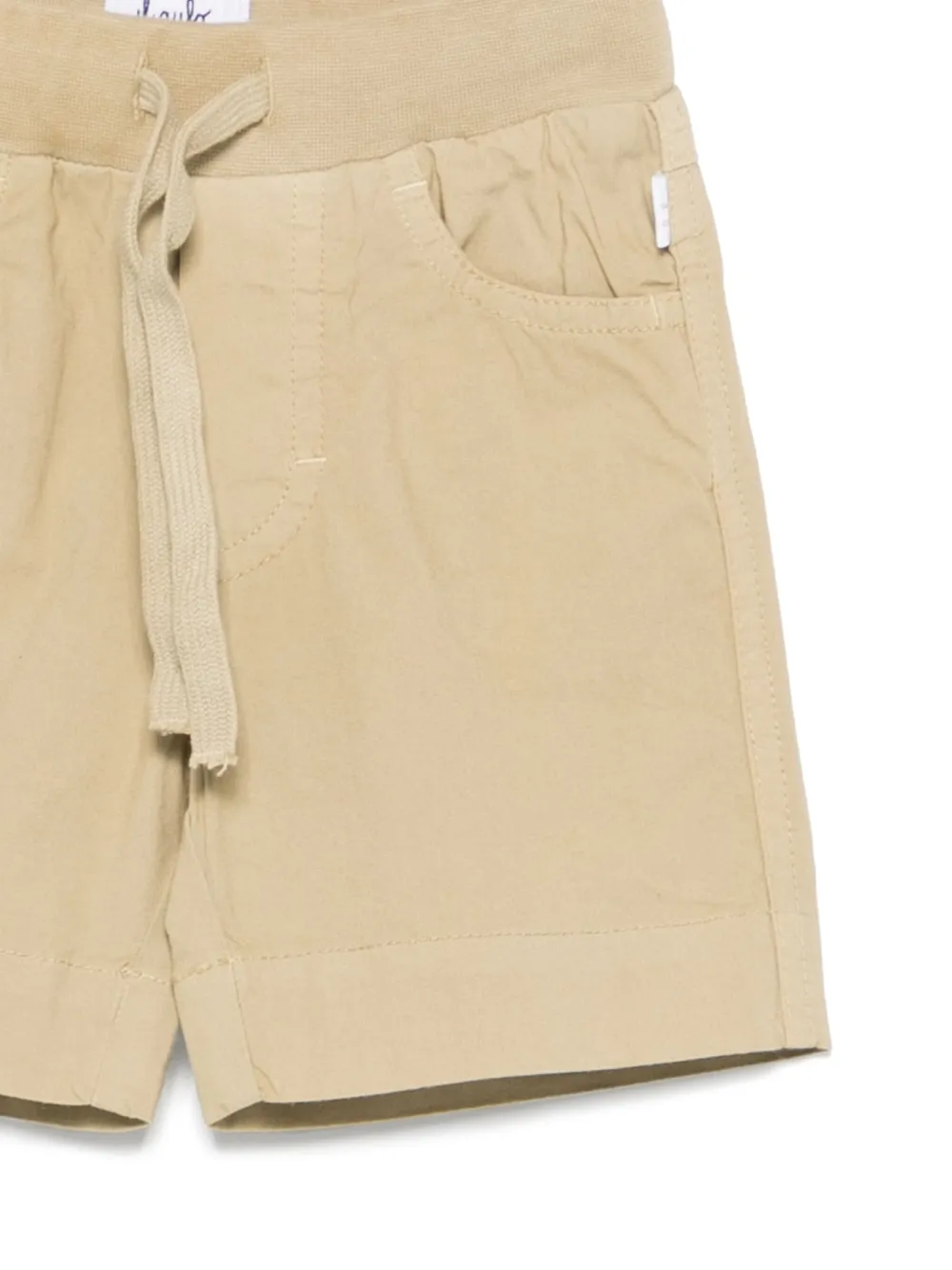 Il Gufo Shorts van stretch-katoen Beige
