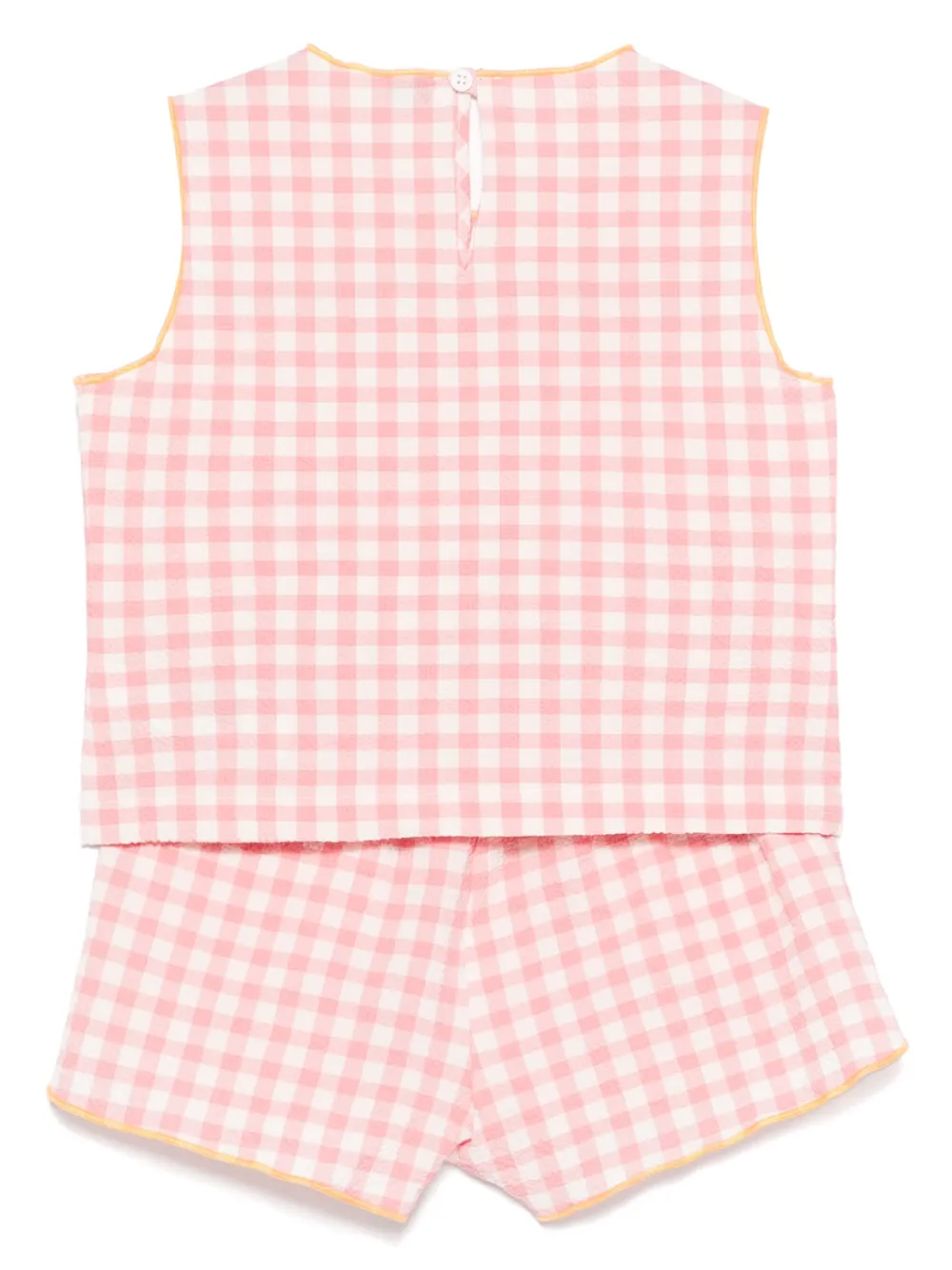 Il Gufo gingham-check shorts set | Boys Short Sets | Image 2