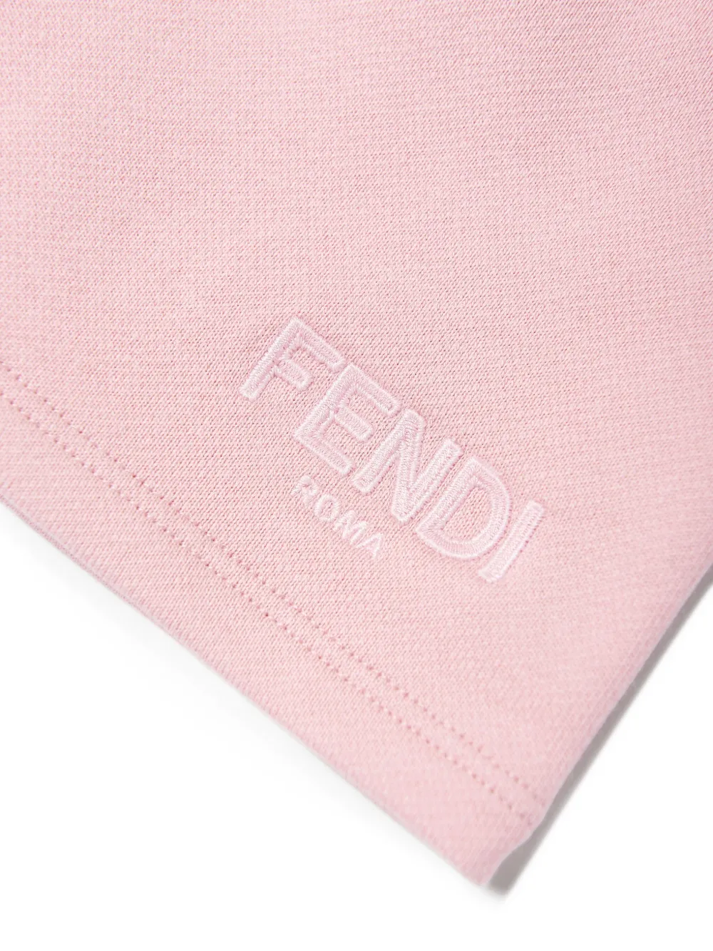 FENDI LOGO-EMBROIDERED SHORTS