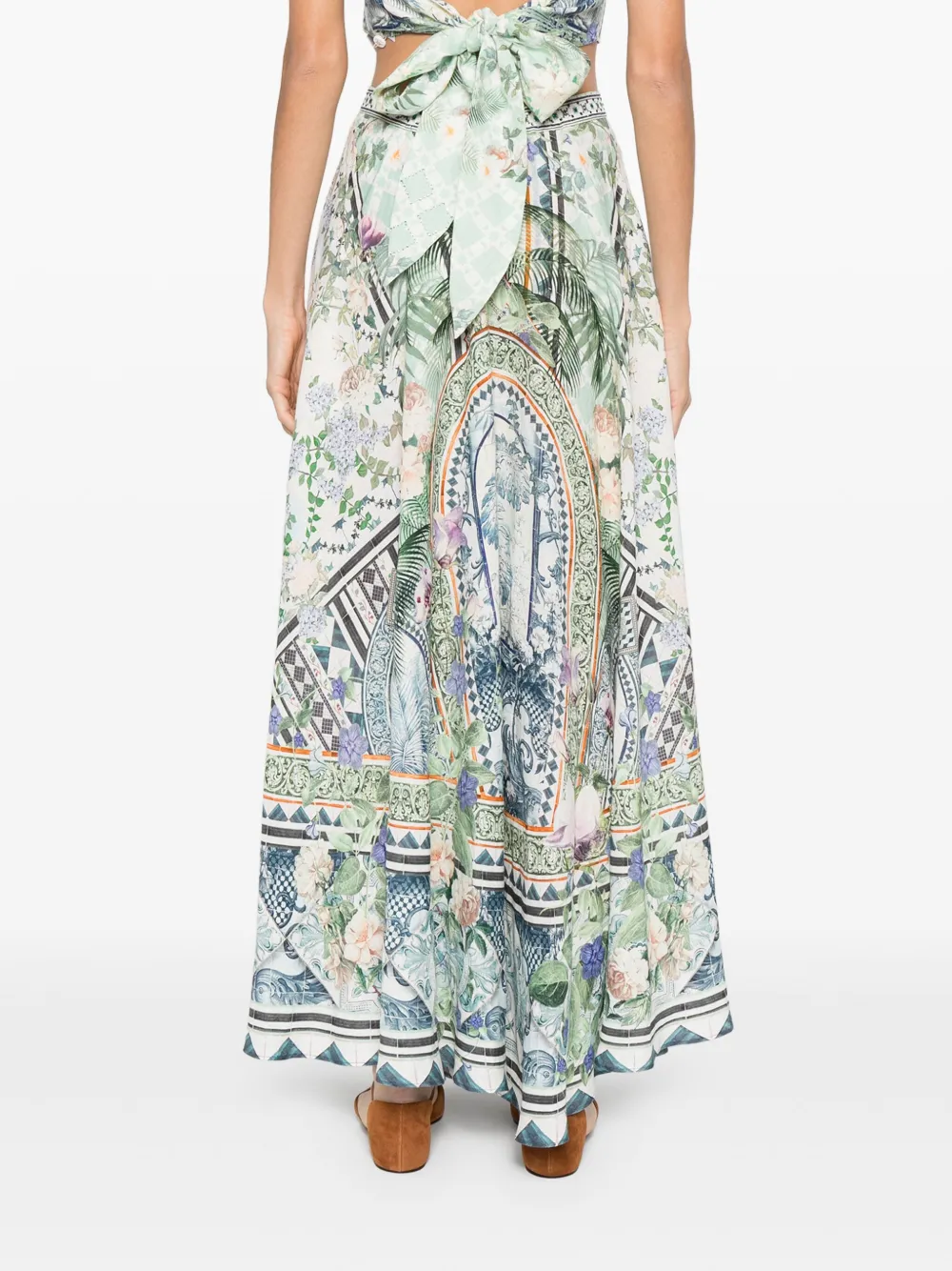 Shop Camilla High-waisted Maxi Skirt