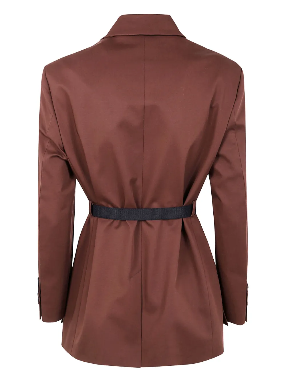 DRHOPE Blazer met ceintuur Bruin