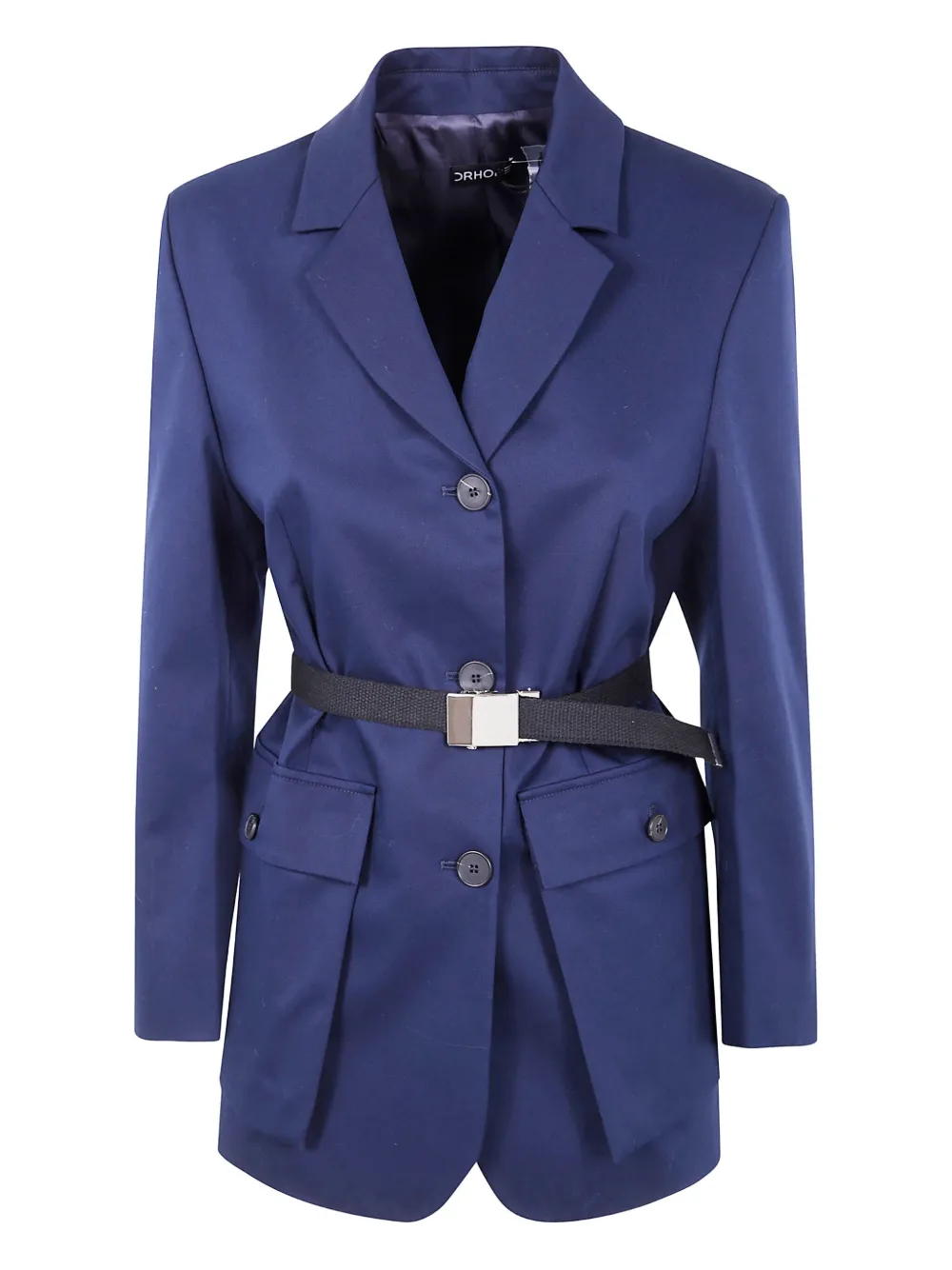 DRHOPE blazer con cinturón | azul | Image 1