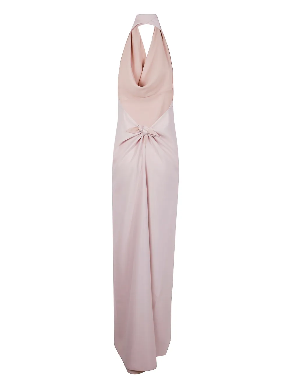 DRHOPE Maxi-jurk met hoge hals - Roze
