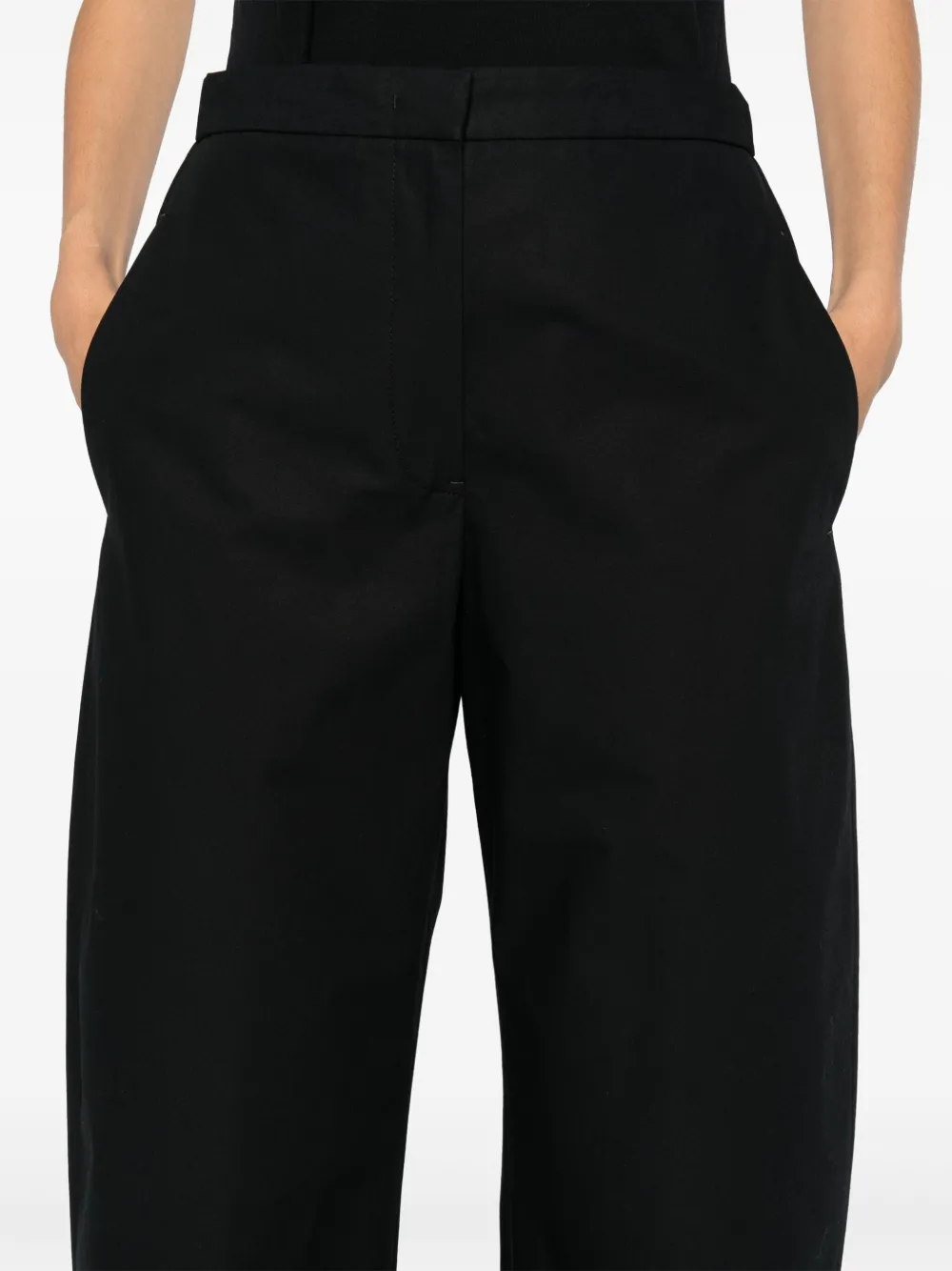 JIL SANDER+ Katoenen broek Blauw