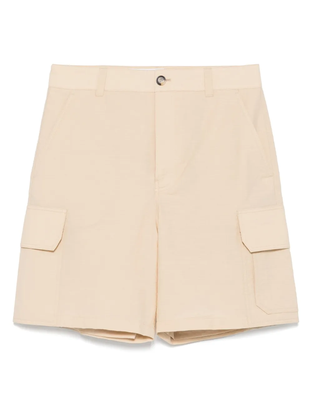 LOEWE logo-patch cargo shorts | Neutrals | Image 1