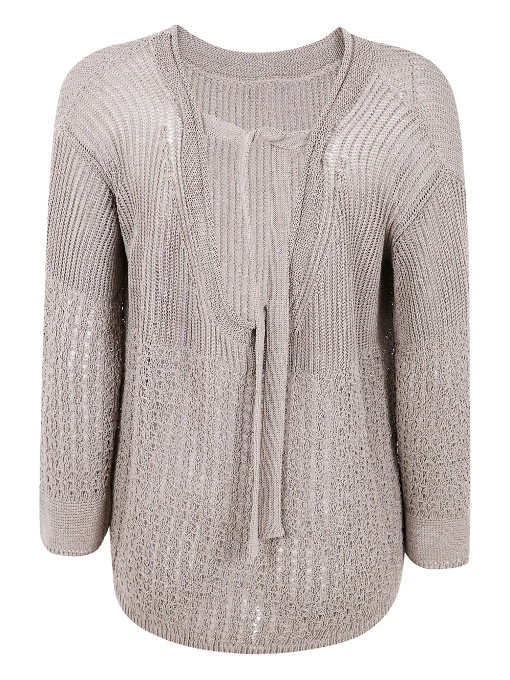 Max Mara knitted open-back sweater | Neutrals | Image 1
