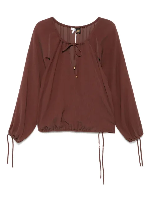LOEWE seersucker blouse