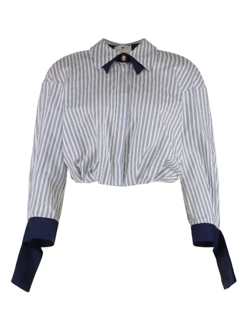 Chemise en coton - Elisabetta Franchi - Modalova