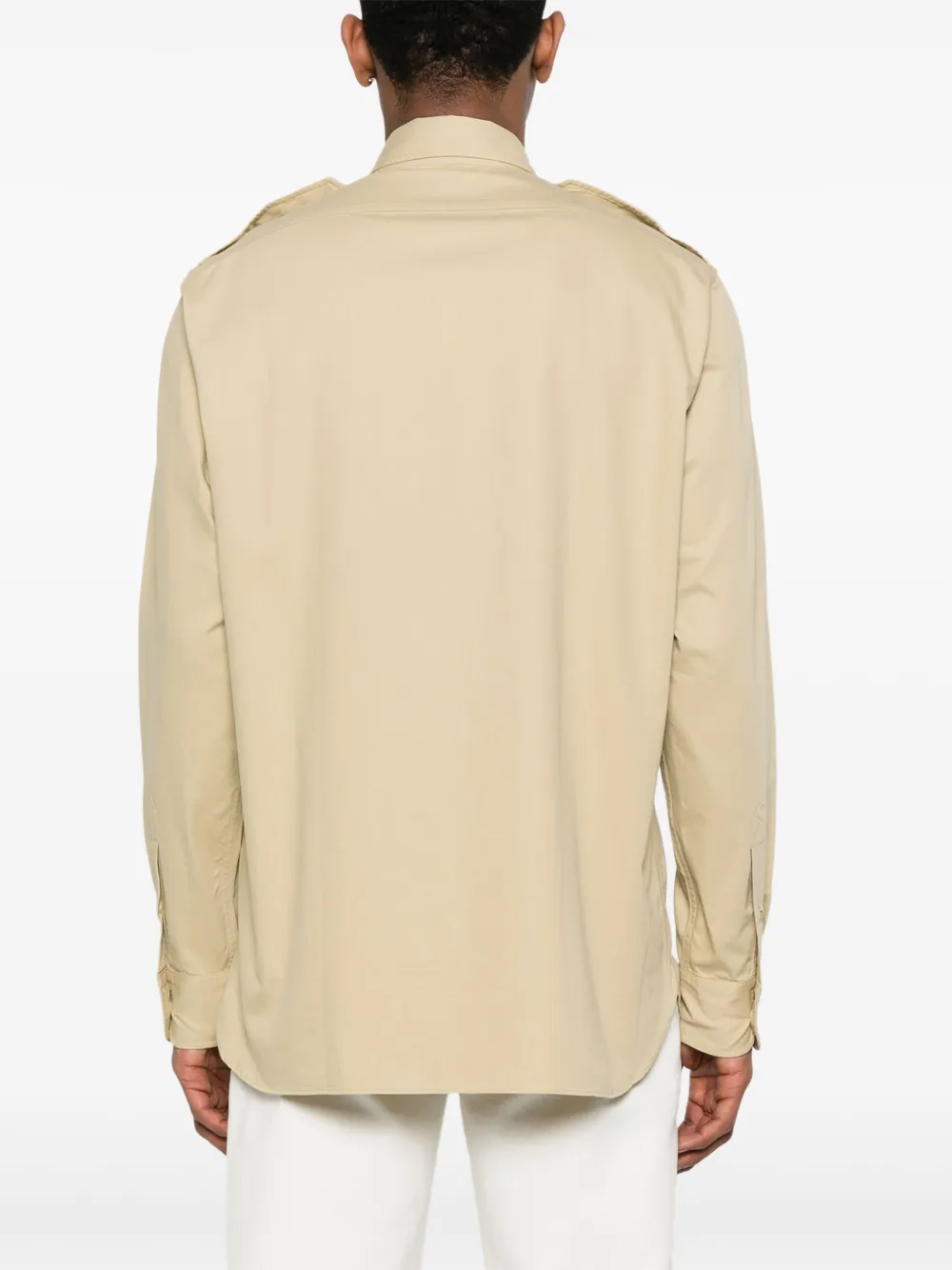 Ralph Lauren Collection Katoenen overhemd Beige