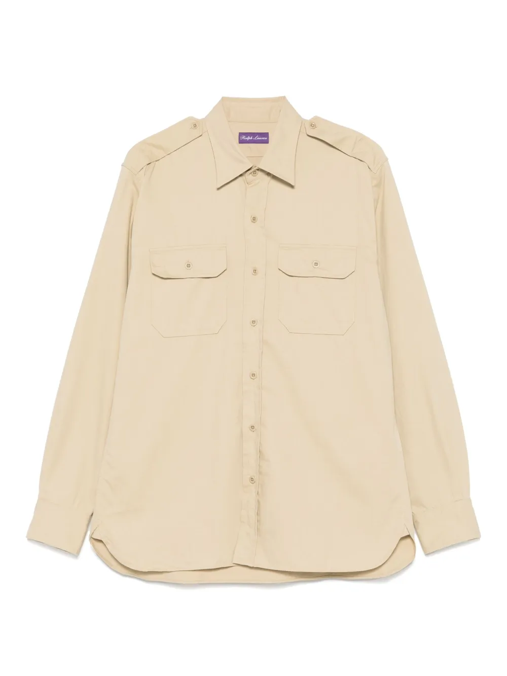 Ralph Lauren Collection Katoenen overhemd Beige