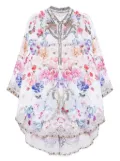 Camilla Monserrate Magic mini dress - White
