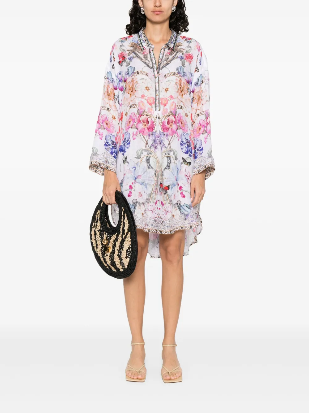 Camilla Monserrate Magic mini-jurk - Wit