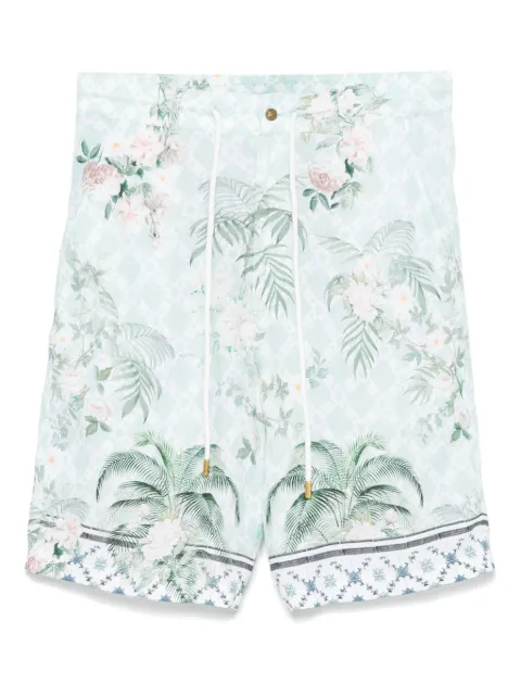 Camilla Jardim Party-print shorts 