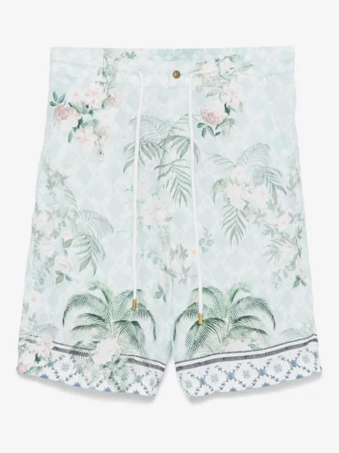 Camilla Jardim Party-print shorts