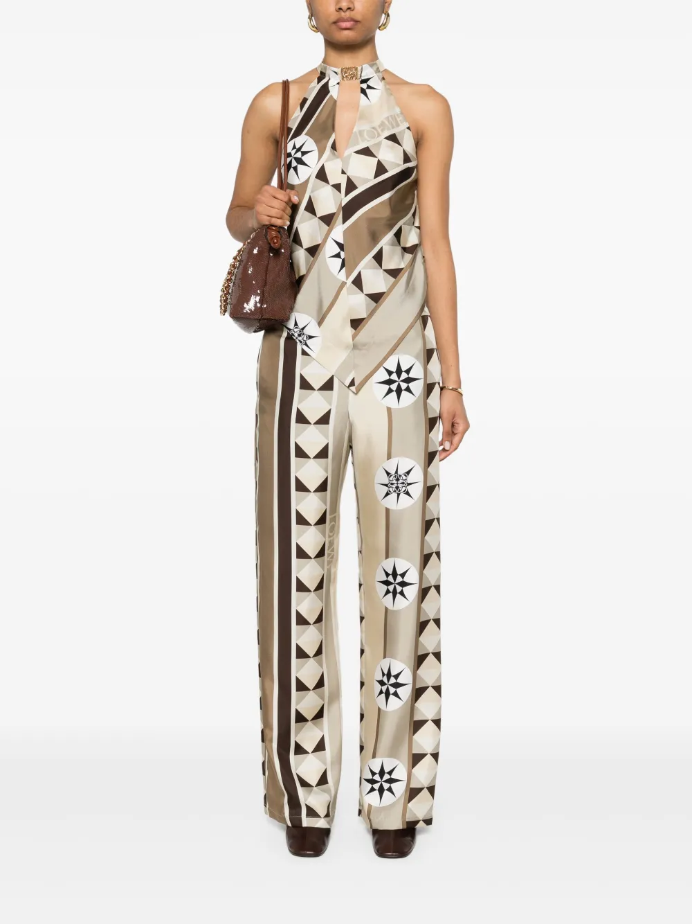 LOEWE Anagram-plaque blouse | Vests & Tank Tops | Image 2