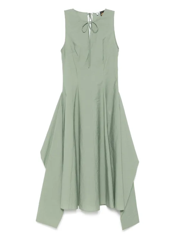 loewe green dress LOEWE - Shirt Dress In Cotton for Woman - 32