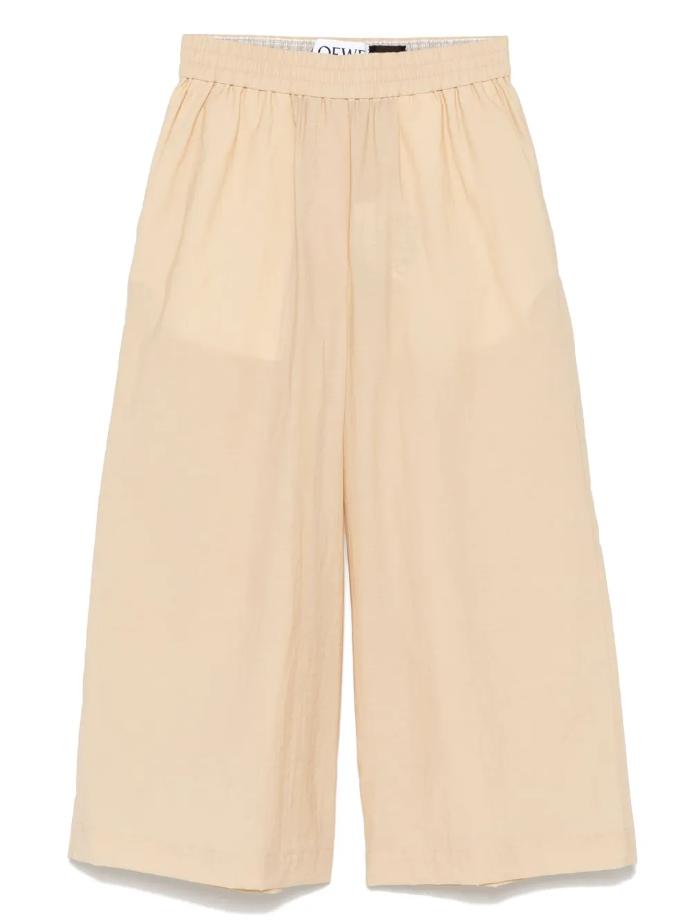 LOEWE Broek met anagrammen patroon Beige