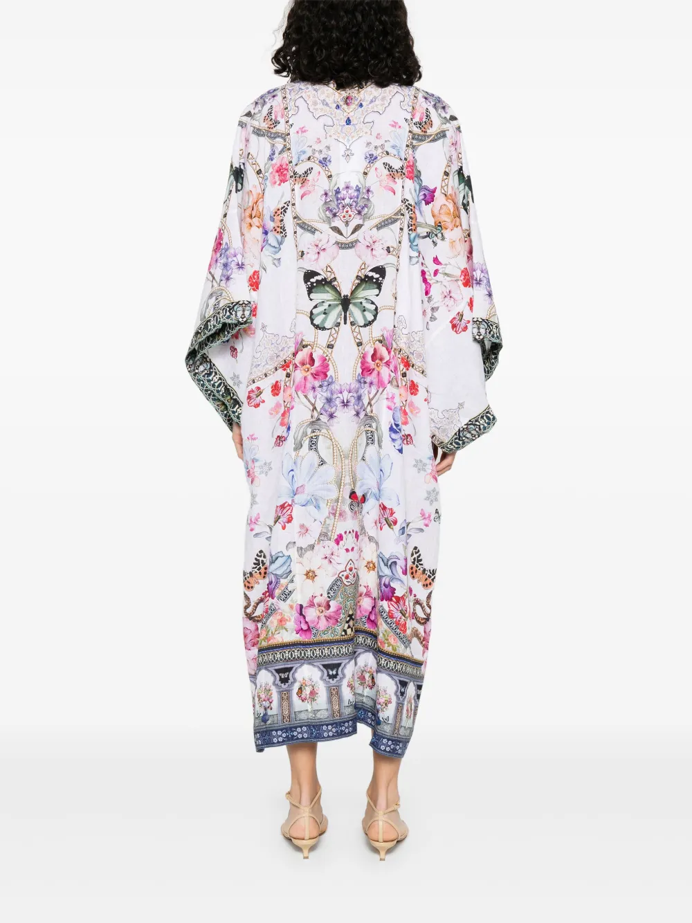 Camilla Monserrate Magic midi-jurk Wit