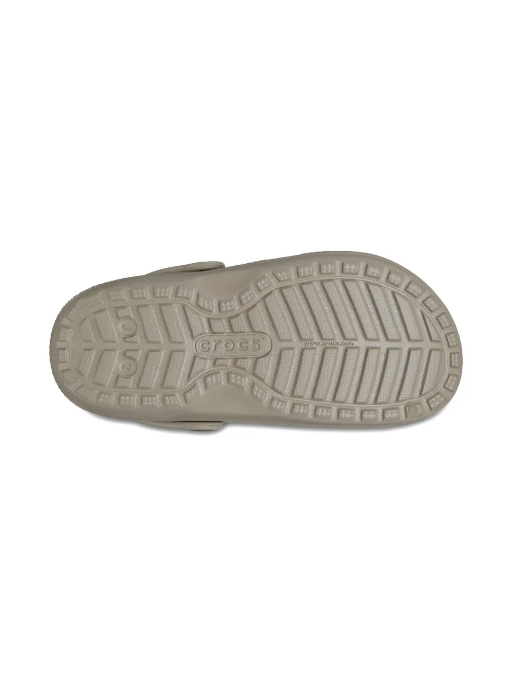 Crocs Kids Klompen met pluizige voering Bruin