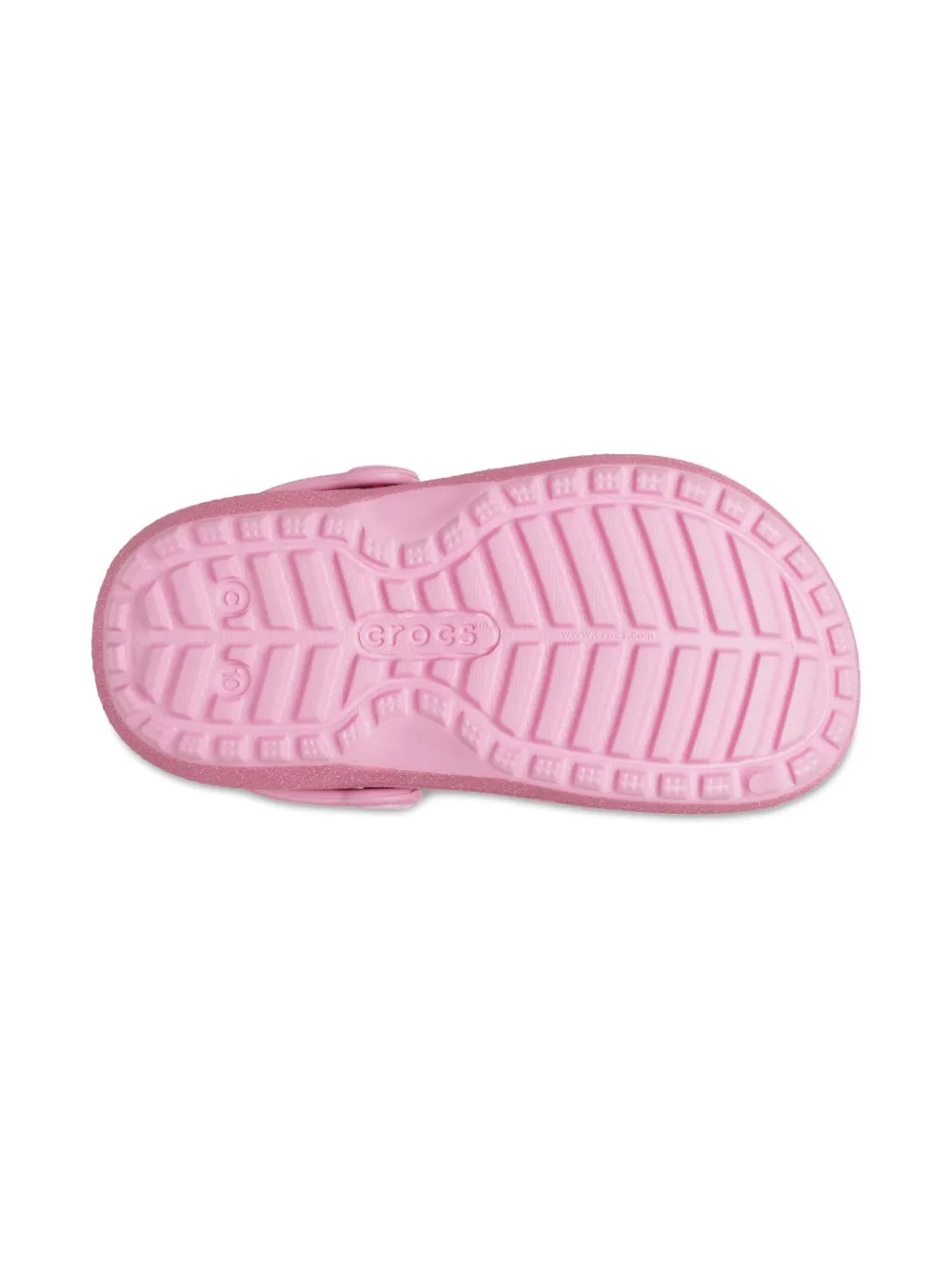 Crocs Kids glitter-detail clogs Pink