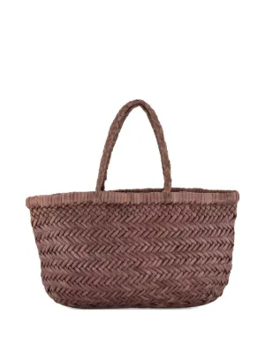 DRAGON DIFFUSION Mini Flat Gora Tote Bag | Brown | FARFETCH