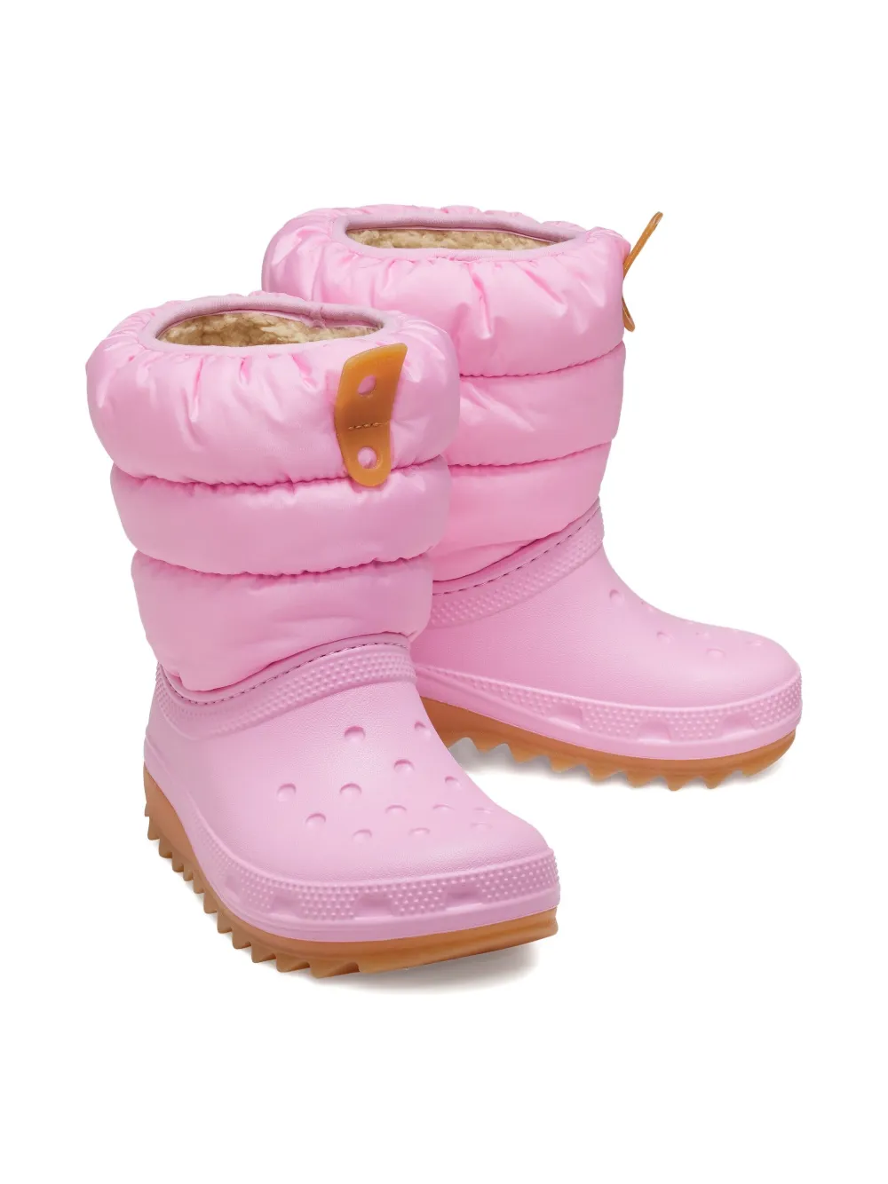 Crocs Kids Neo Puff boots Pink