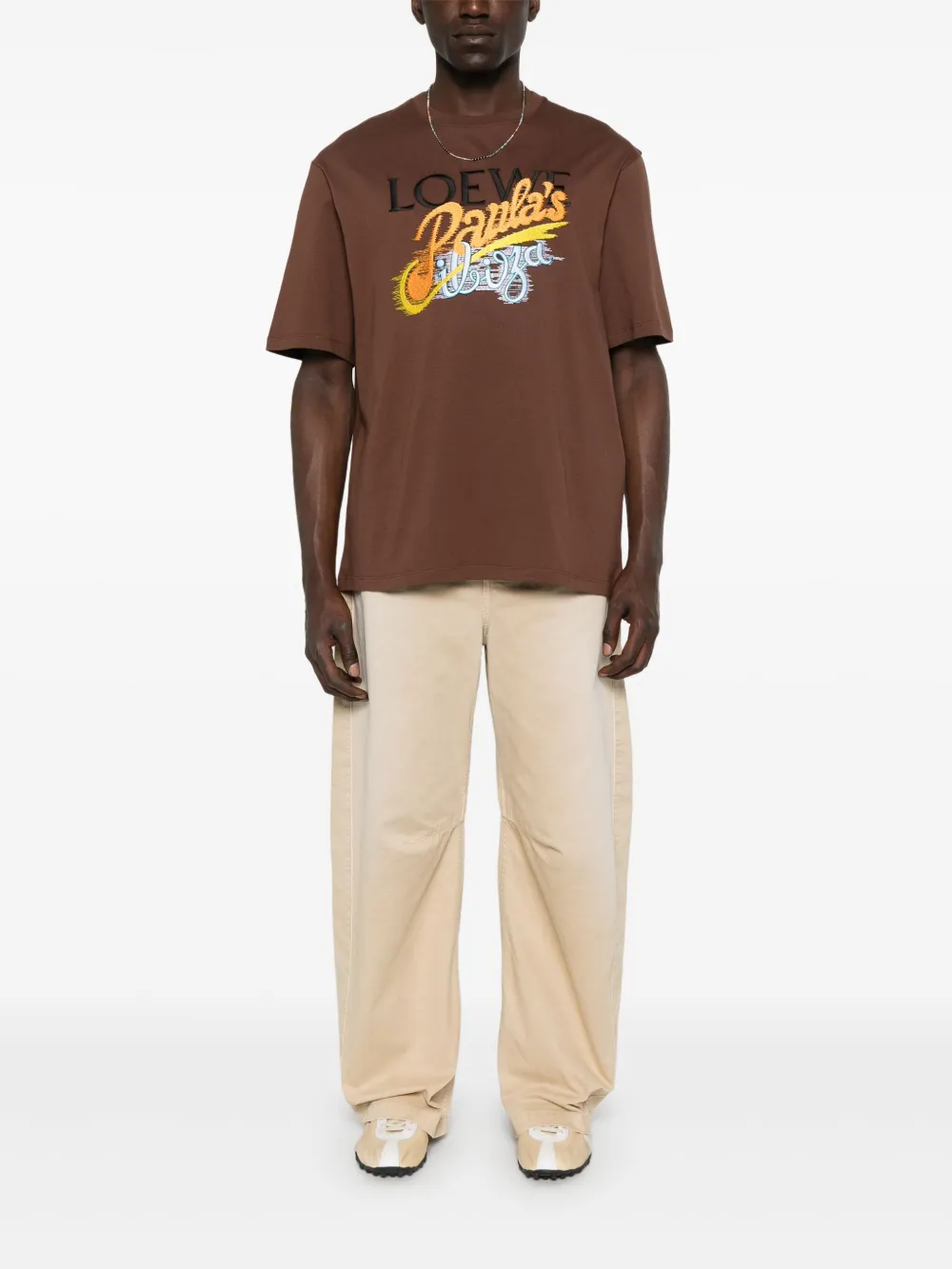 LOEWE Paula's T-shirt - Bruin