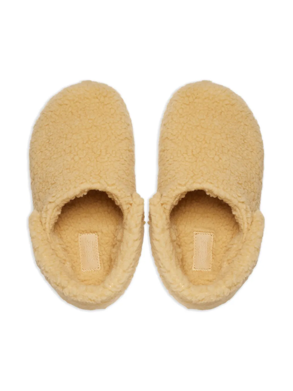 Crocs Kids faux-fur clogs Neutrals