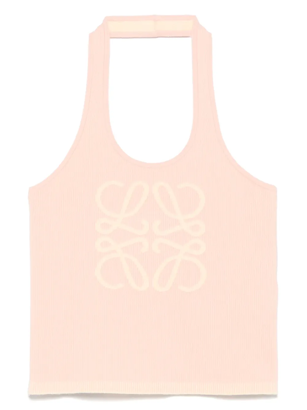 LOEWE Top met anagrammen jacquard Roze