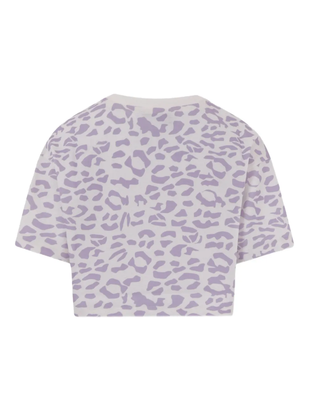 FLOWER MOUNTAIN LEOPARD-PRINT T-SHIRT