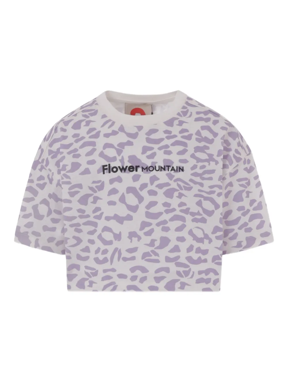 FLOWER MOUNTAIN KIDS レオパード Tシャツ - ホワイト FLOWER MOUNTAIN KIDS レオパード Tシャツ - ホワイト