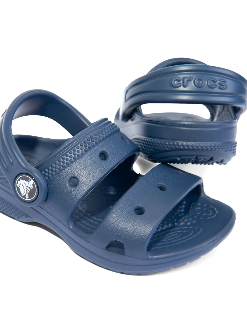 Crocs Kids Sandalen met verstelbaar bandje Blauw