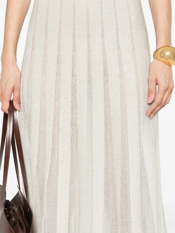 Golden Goose Muma Maxi Dress - Neutrals