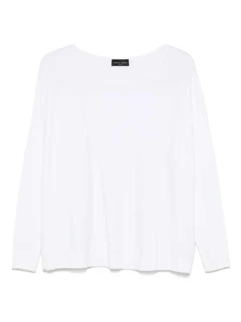 Roberto Collina fine-ribbed top