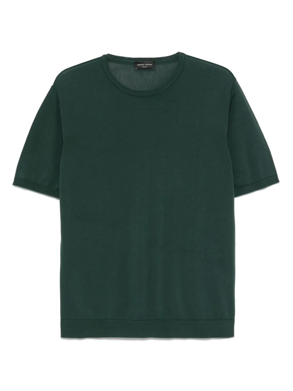 fine-knit T-shirt