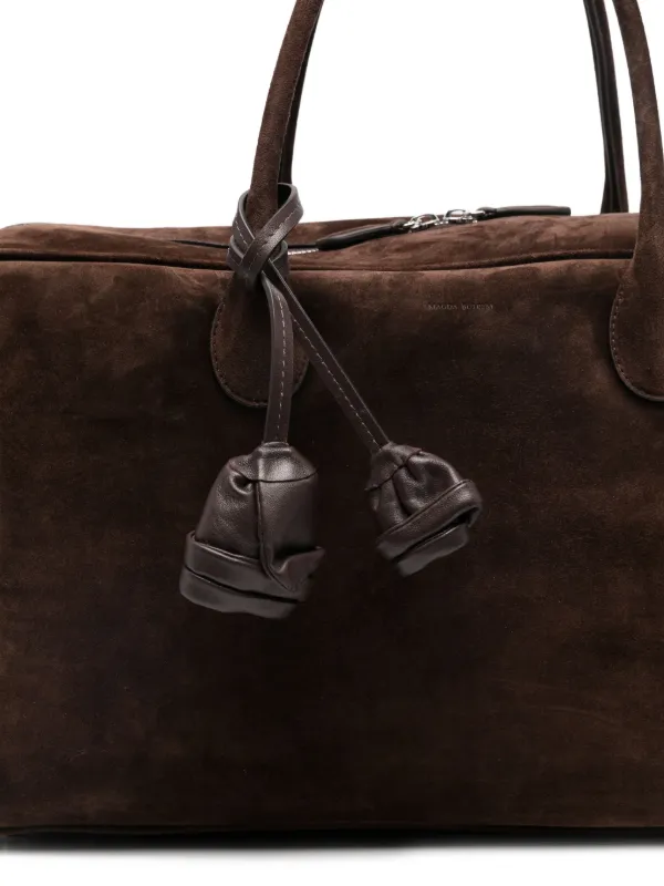 【関税込み】Magda Butrym ブラウン ラージ Brigitte バッグ Large Brigitte bag in brown leather