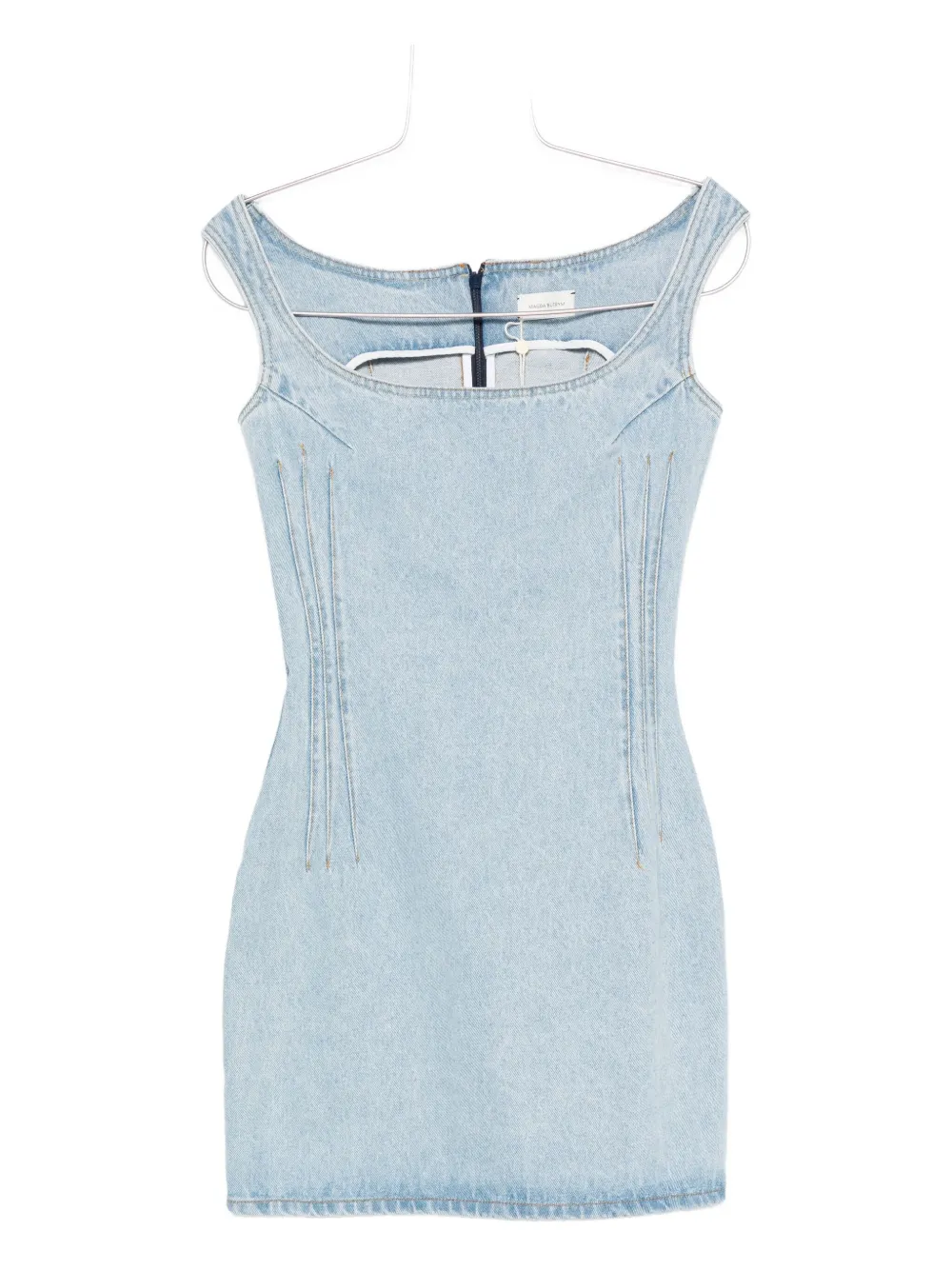 Magda Butrym Denim Mini Dress