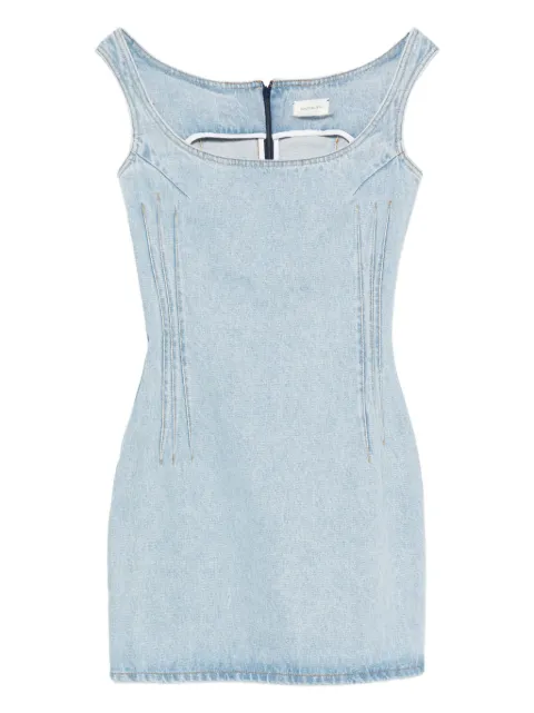 Magda Butrym Klassisches Jeans-Minikleid