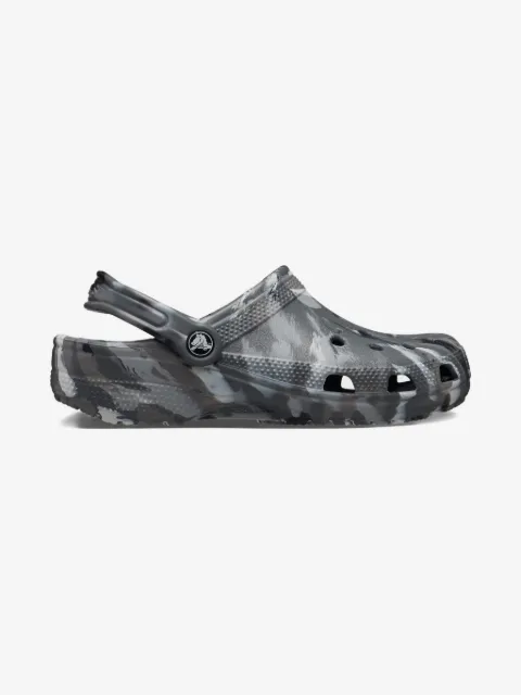 Crocs Kids zuecos con estampado militar