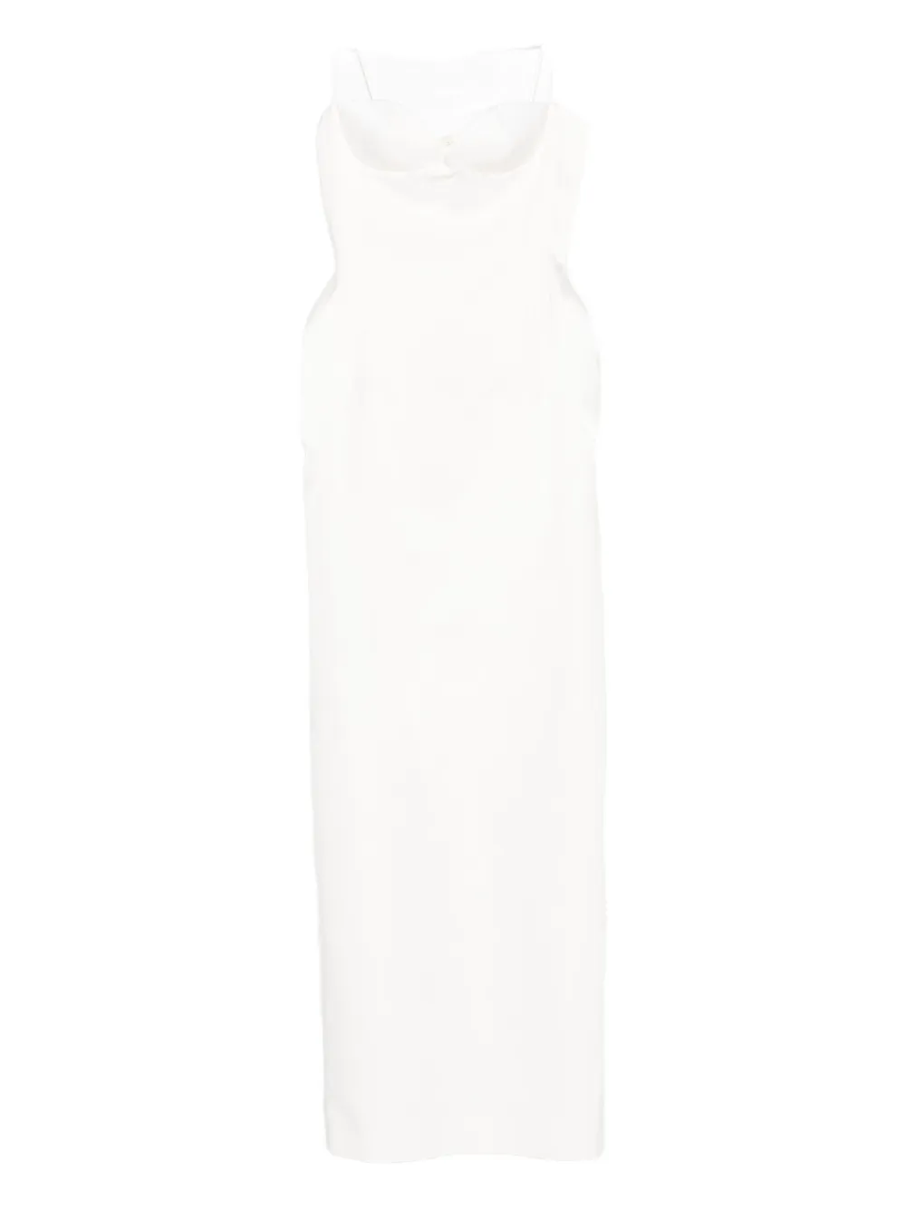 Magda Butrym sleeveless maxi dress Beige